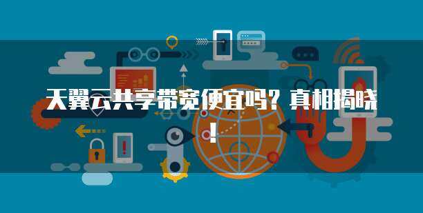 共享帶寬價格大揭秘 便宜與否取決于你的需求